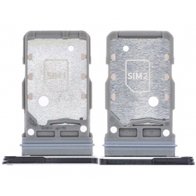 Samsung G998 Galaxy S21 Ultra 5G SIM-kaarthouder (zwart) (service pack) (origineel)