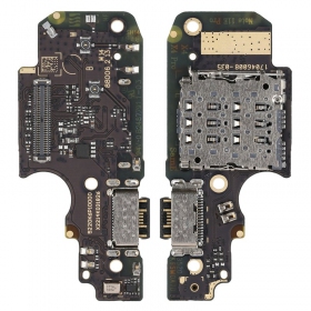 Xiaomi Redmi Note 12 Pro 4G oplaadconnector en microfoon (service pack) (origineel)