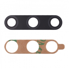 Huawei P40 Lite E camera glas (zwart)