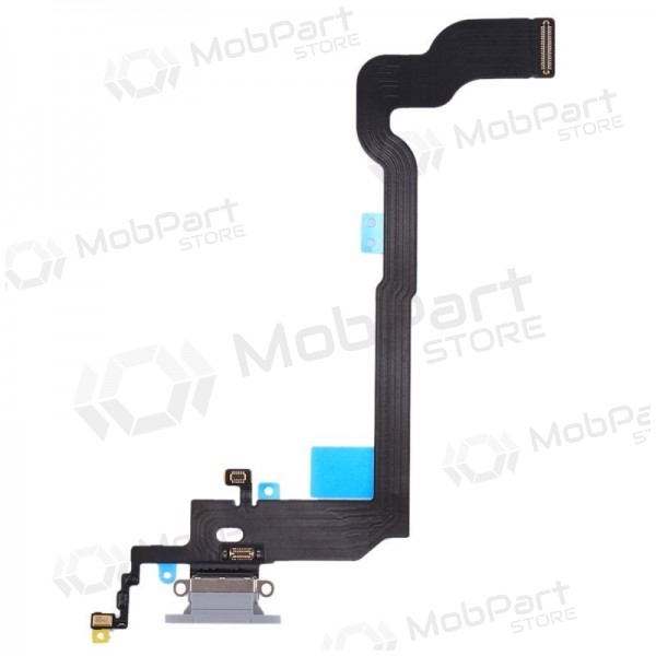 Apple iPhone X oplaadconnector en microfoon (zilverachtig)