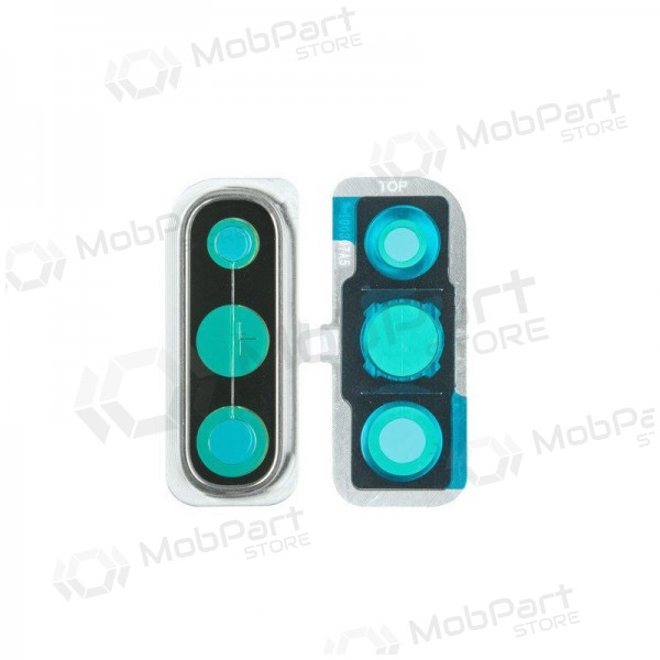 Samsung A505 Galaxy A50 2019 / A705 Galaxy A70 2019 camera glas (zilverachtig)
