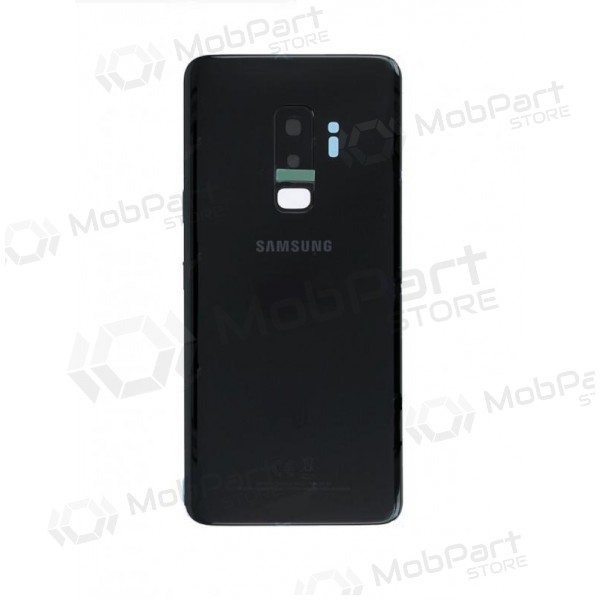 Samsung G965F Galaxy S9 Plus achterkant zwart (Midnight Black) (gebruikt grade C, origineel)