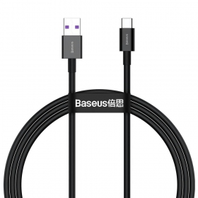 USB kabel Baseus Superior iš USB į Type-C 66W 2.0m zwart CATYS-A01
