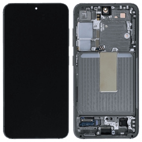 Samsung Galaxy S23 scherm (groen) (met een frame) (origineel)