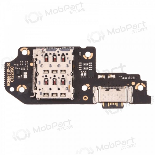 Xiaomi Poco X4 GT 5G oplaadconnector en microfoon (service pack) (origineel)