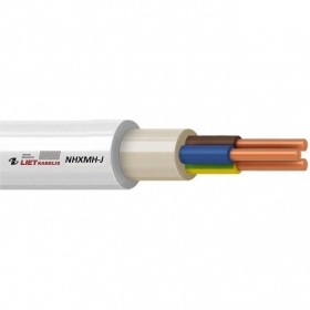 Voedingskabel Lietkabelis NHXMH-J 3x1.5 mm² koper XLPE CPR Cca monoliet