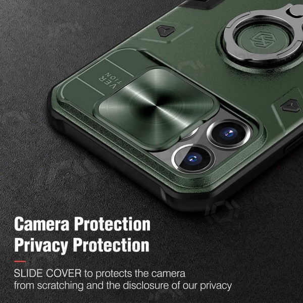 Apple iPhone 14 Pro hoesje „Nillkin Armor Pro“ (groen)