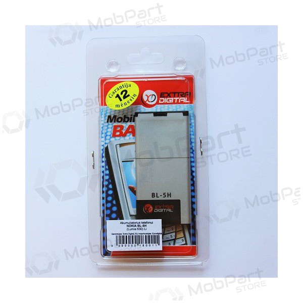Nokia BL-5H (Lumia 630) batterij / accu (1830mAh)