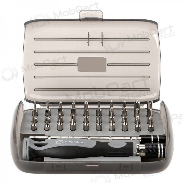 Atsuktuvų rinkinys UF-TOOLS su 32stuks antgalių rinkiniu