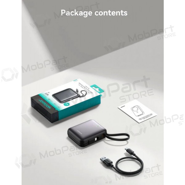 Externe batterij Power Bank Joyroom JR-PBF27 22.5W Mini 10000mAh zwart