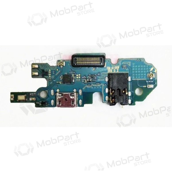 Samsung A105 Galaxy A10 2019 (SUB 0.2) oplaadconnector en microfoon (Single SIM) (service pack) (origineel)