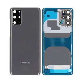 Samsung G985 / G986 Galaxy S20 Plus achterkant grijs (Cosmic Grey) (gebruikt grade C, origineel)