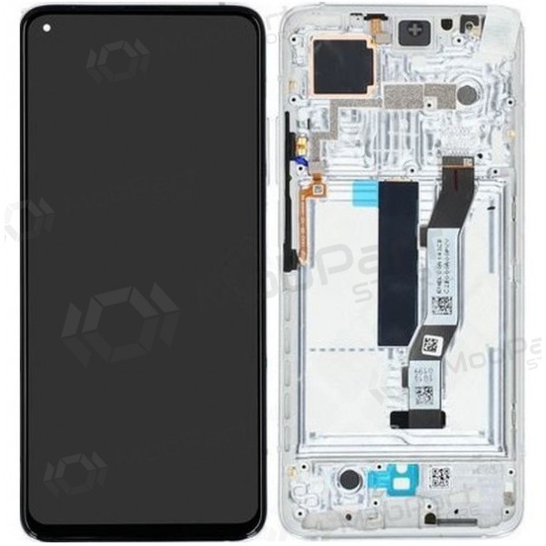 Xiaomi Mi 10T / Mi 10T Pro / Redmi K30S scherm (zilverachtig) (met een frame) (origineel)