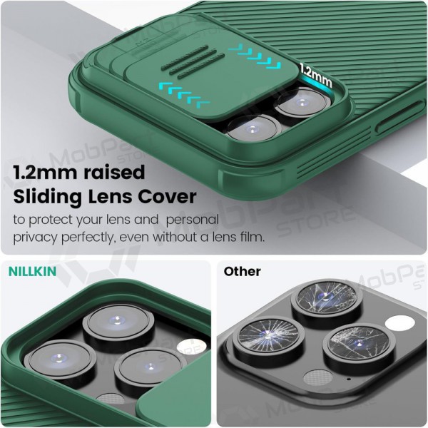 Apple iPhone 14 Pro hoesje „Nillkin CamShield Pro“ (groen)