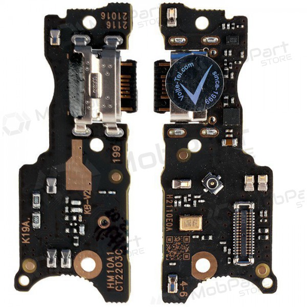 Xiaomi Redmi 10 / Redmi Note 11 4G oplaadconnector en microfoon (service pack) (origineel)