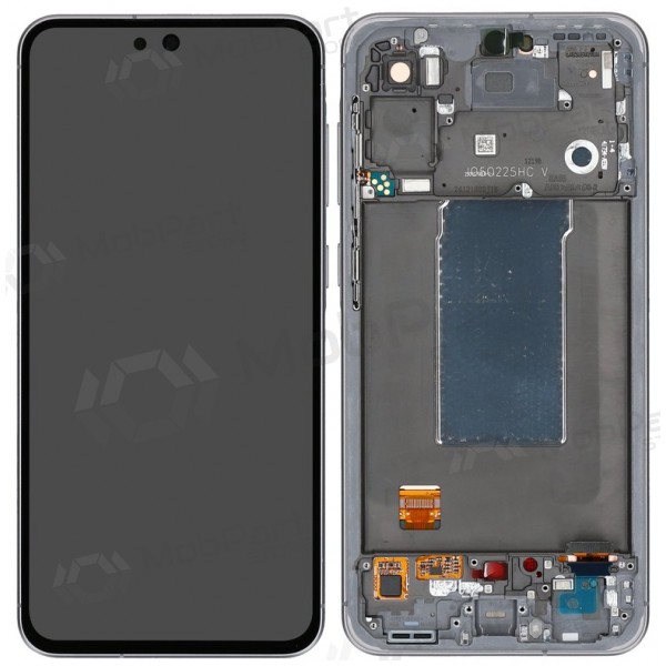 Samsung Galaxy A56 scherm (grafitas) (met een frame) (origineel)