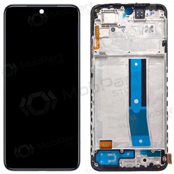 Xiaomi Poco M4 Pro 4G scherm (zwart) (met een frame) (origineel)