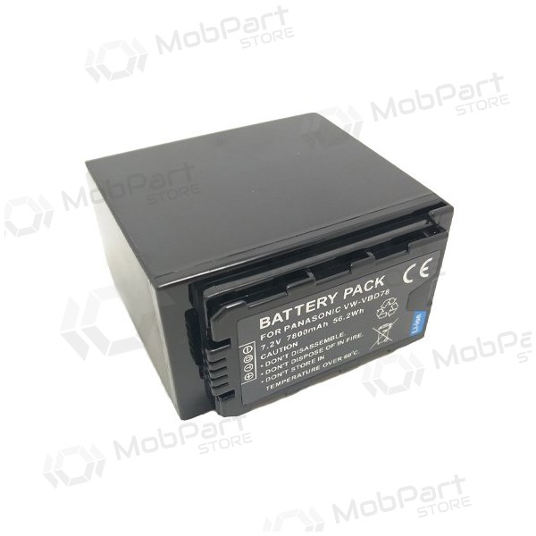 Panasonic VW-VBD78 7800mAh foto batterij / accu
