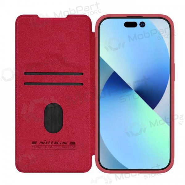Apple iPhone 14 Plus hoesje „Nillkin Leather“ (rood)