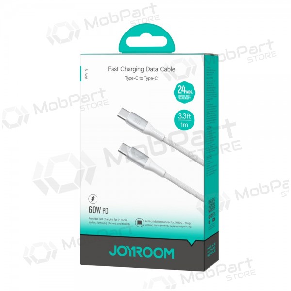 USB kabel Joyroom S-A28 USB-C to USB-C 60W 1.0m wit