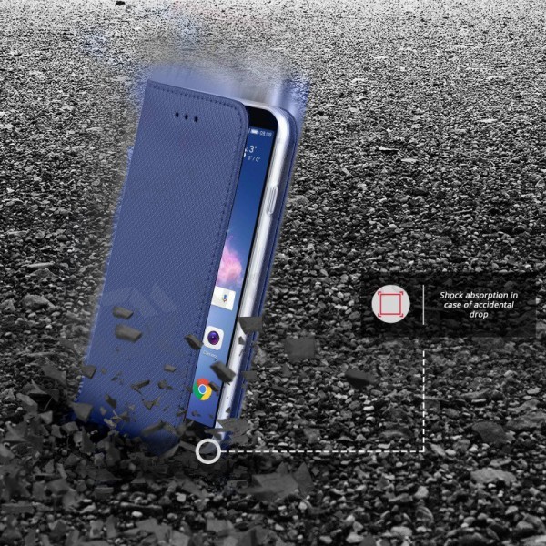 Samsung Galaxy A57 hoesje - Smart Magnet (donkerblauw)