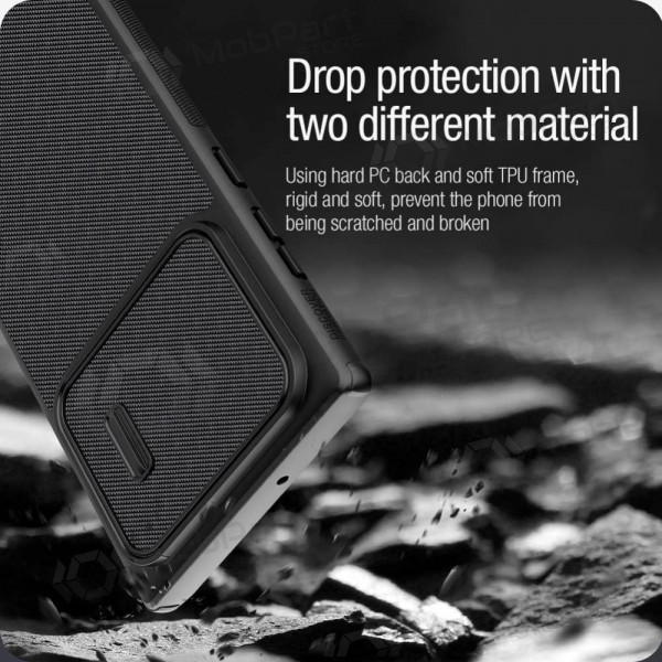 Xiaomi Redmi Note 12 5G / Poco X5 hoesje „Nillkin Textured Case“ (zwart)