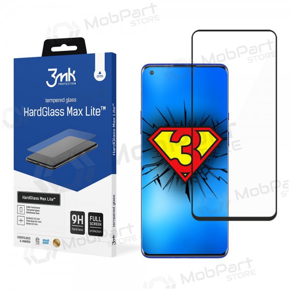 LCD apsauginis stikliukas 3mk Hard Glass Max Lite Samsung S928 S24 Ultra zwart