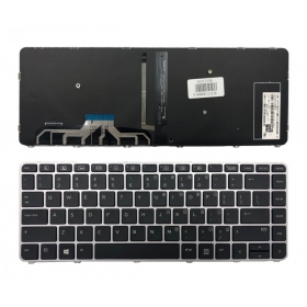 HP: EliteBook Folio 1040 G3, 844423-001 toetsenbord (met verlichting)