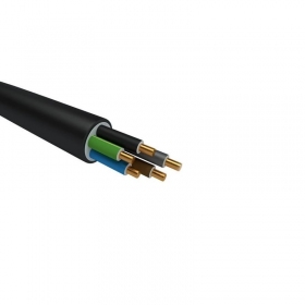 Energiekabel Elpar N2XH-J 5x1.5 mm² koperen XLPE CPR B2ca 0.6/1 kV massief