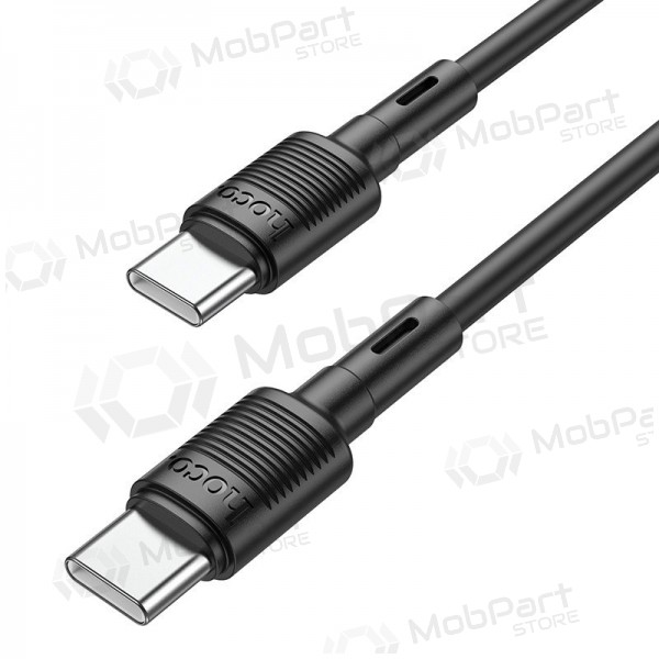 USB kabel Hoco X83 60W Type-C to Type-C 1.0m zwart