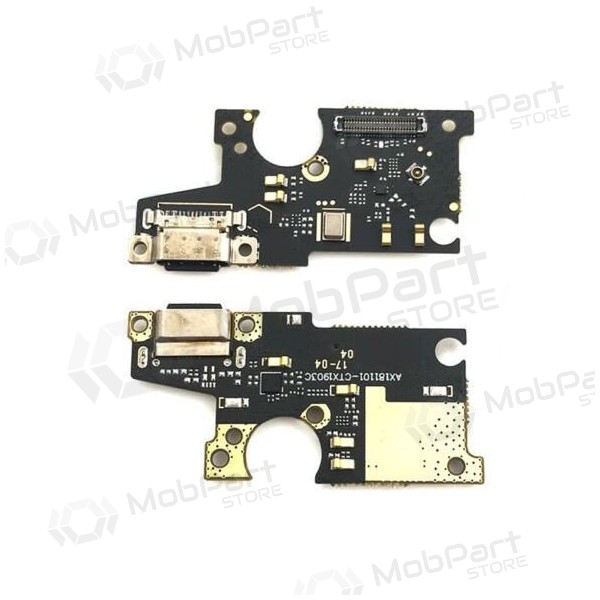 Xiaomi Mi Mix 3 oplaadconnector en microfoon
