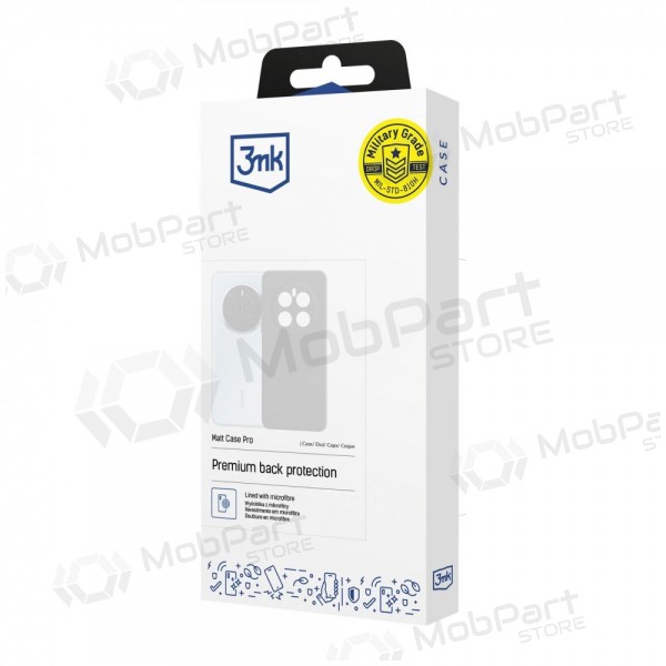 Samsung Galaxy A37 hoesje - 3MK Matt Case (zwart)