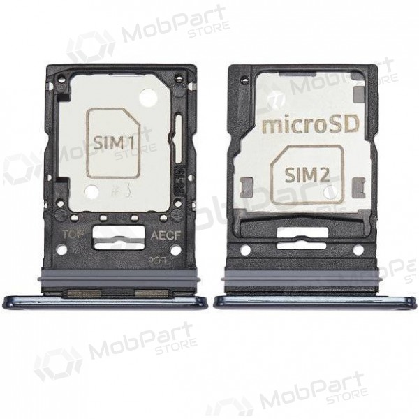 Samsung A536 Galaxy A53 5G SIM-kaarthouder (zwart) (service pack) (origineel)