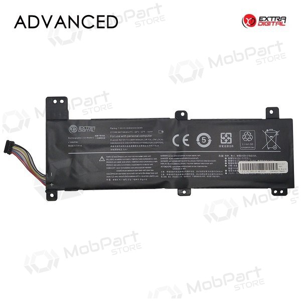 LENOVO L15M2PB2, 4500mAh laptop batterij, Advanced