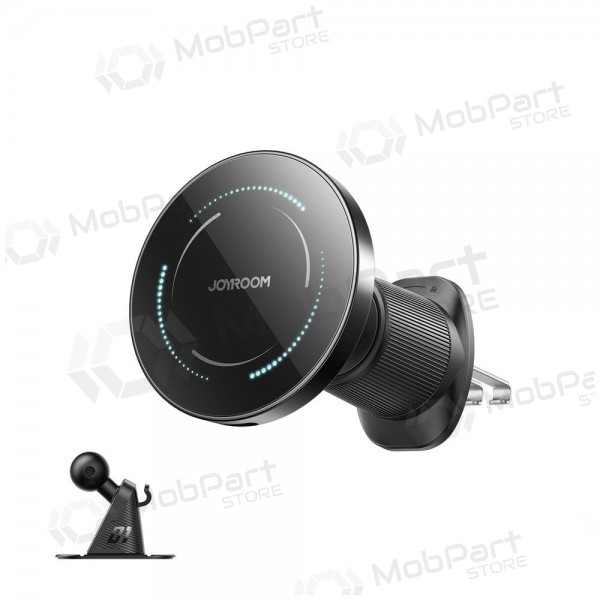 Automobilinis laikiklis-lader Joyroom JR-ZS502 MagSafe 15W (air vent/dashboard) zwart