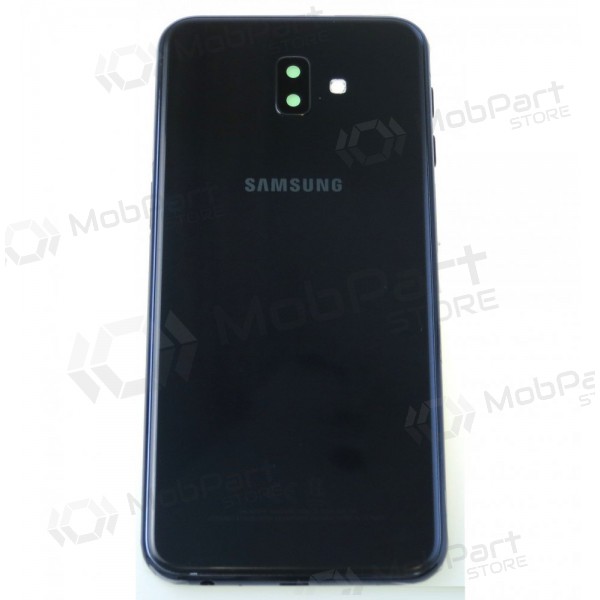 Samsung J610 Galaxy J6+ 2018 achterkant (zwart) (gebruikt grade C, origineel)