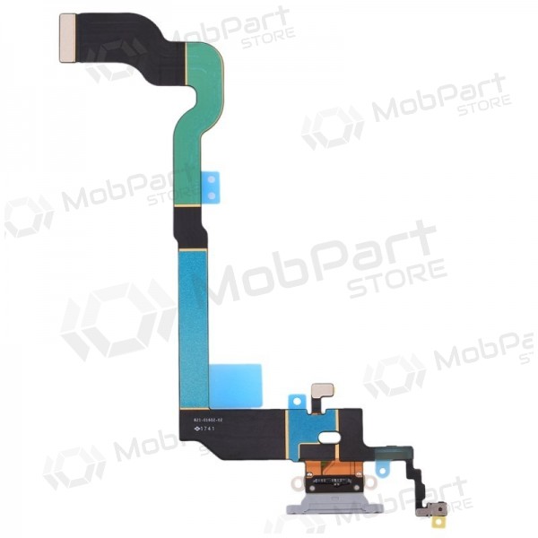 Apple iPhone X oplaadconnector en microfoon (zilverachtig)