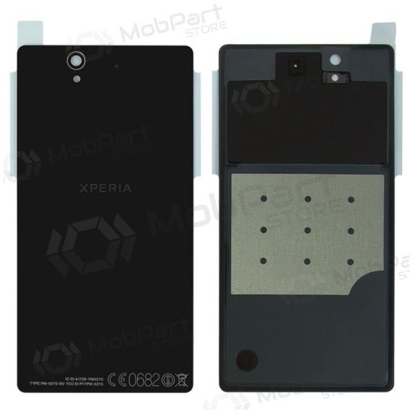 Sony Xperia Z L36h C6602 / Xperia Z C6603 achterkant (zwart)