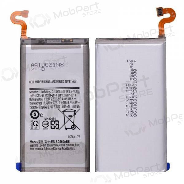 Samsung Galaxy S9 batterij, akumuliatorius (EB-BG960ABE)