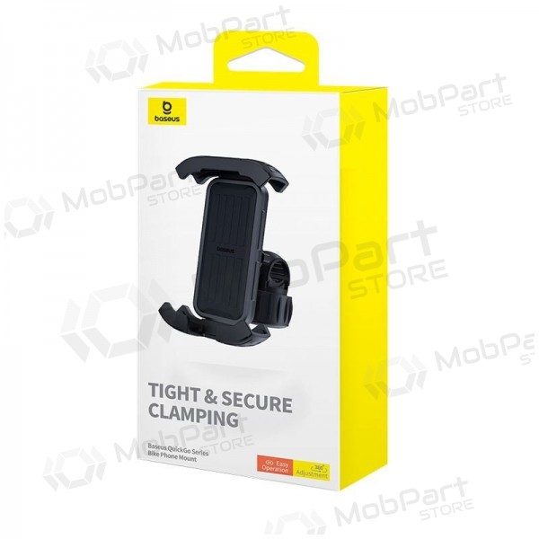 Telefono laikiklis dviračiui Baseus QuickGo Series Bike Phone Mount Cluster zwart C40561500113-00