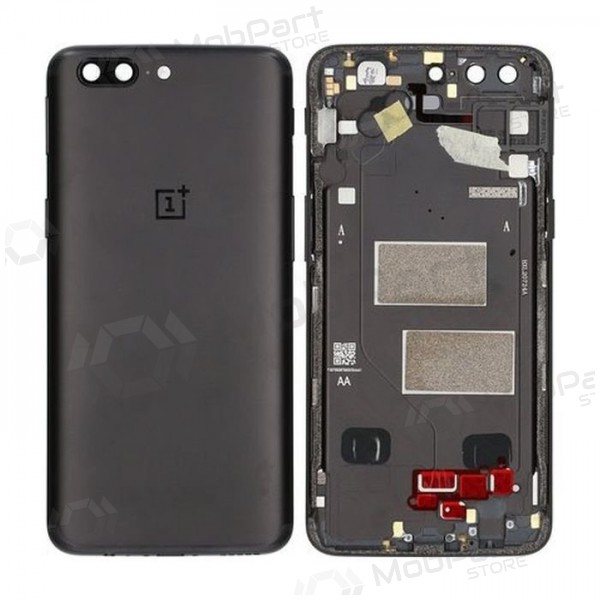 OnePlus 5 achterkant zwart (Midnight Black) (gebruikt grade C, origineel)
