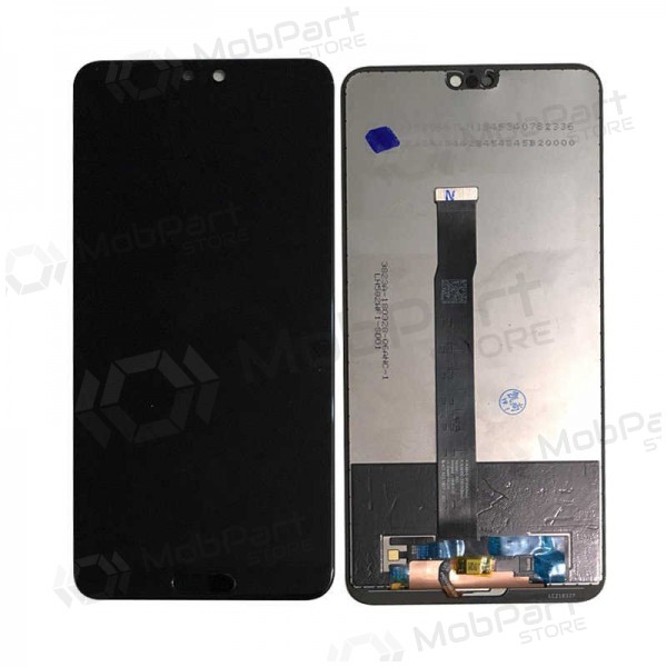 Huawei P20 scherm (zwart) (su Home mygtuku)