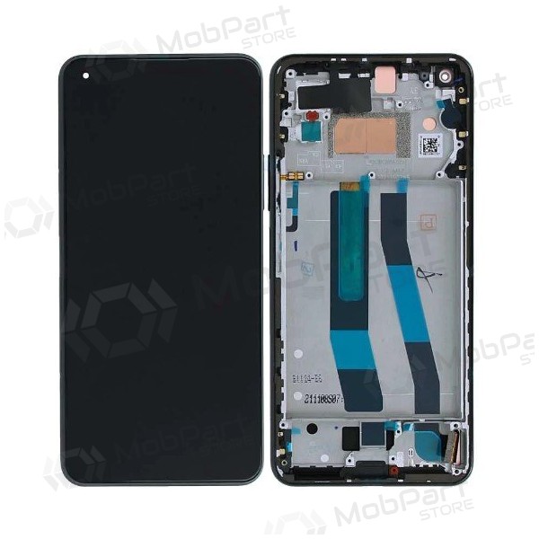 Xiaomi Mi 11 Lite, Mi 11 Lite 5G NE scherm (zwart) (met een frame) (Premium)