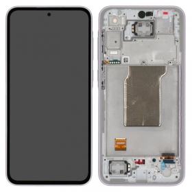 Samsung Galaxy A35 scherm (Awesome Lilac) (met een frame) (refurbished)