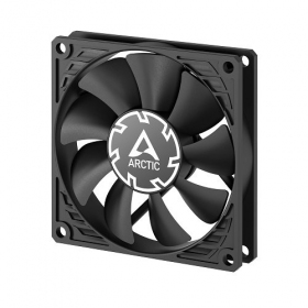 ARCTIC P8 Slim PWM PST case fan, 4-pin, 80mm, zwart