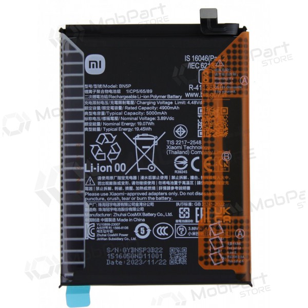 Xiaomi Redmi Note 13 4G / 5G batterij, akumuliatorius (BN5P) (origineel)