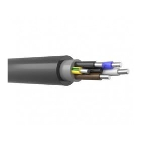 Voedingskabel Elpar YAKXS 5x16 mm² aluminium XLPE CPR Eca 0.6/1 kV