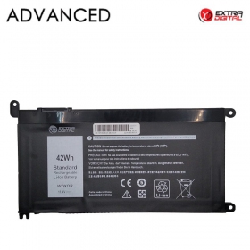 DELL WDX0R, 3400mah laptop batterij, Advanced