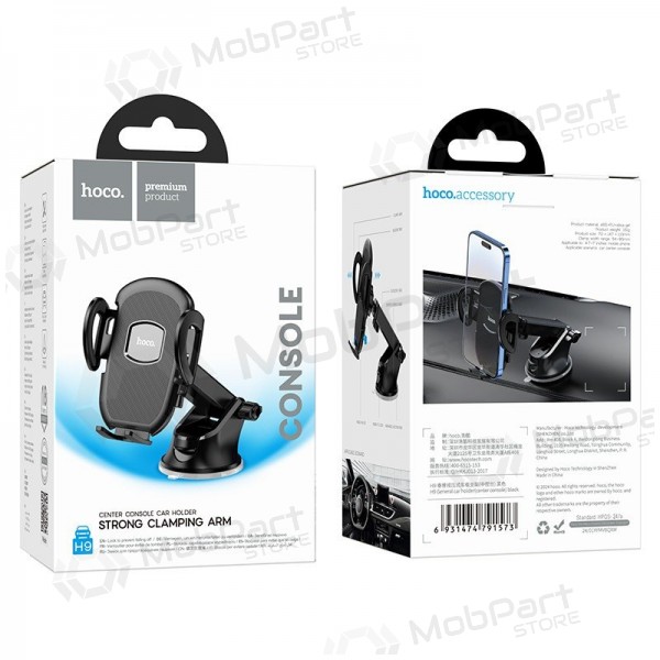 Autotelefoonhouder Hoco H9 (dashboard) zwart