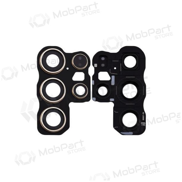 Samsung Galaxy S24 Ultra camera glas (met een frame) (zwart)